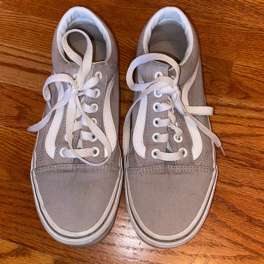 Vans, grey, Women’s size 7.5, excellent condition